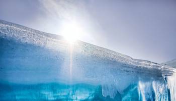 Wind tr�gt Mikroplastik in die Arktis