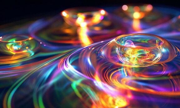 In a fluid of light that flows in a semiconductor nanostructure researchers have