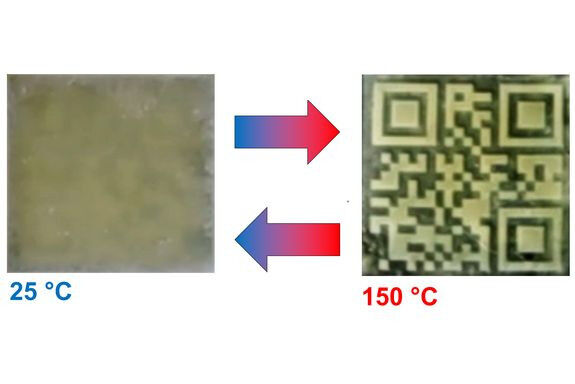 � TU Wien 1/2 images The invisible code Depending on the temperature the materia