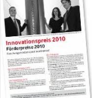 169. Ausschreibung Innovationspreis 2010