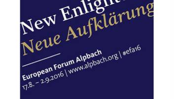 17 August - 2 September: European Forum Alpbach