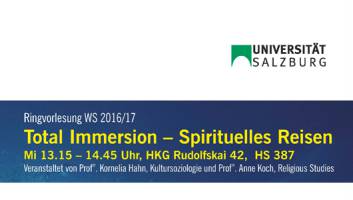 30.11.: Ringvorlesung: Total Immersion