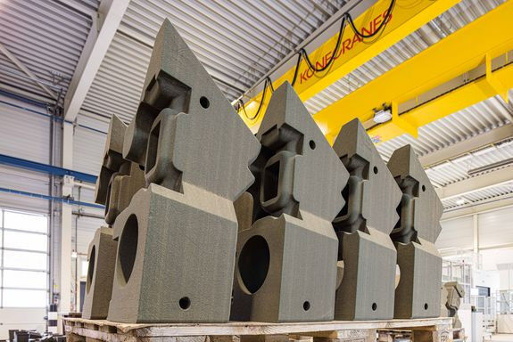 � voestalpine Gro�e Gussformen - mit 3D-Sanddruckverfahren gefertigt Gro�e Gussf