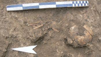 Als J�ger und Sammler auf Migranten trafen