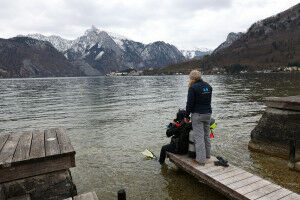Arch�olog:innen erforschen urzeitlichen Warenumschlagplatz in Traunkirchen