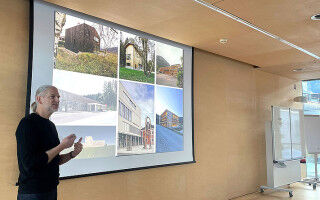 Architektur im Dialog mit Tradition: Gastvortrag von Tom Lechner