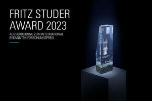 Ausschreibung: Fritz Studer Award 2023