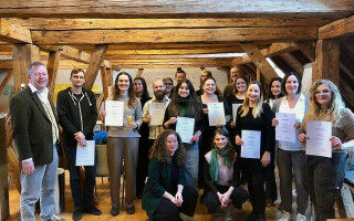 Auszeichnung f�r herausragende Studienleistungen