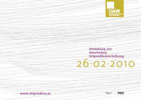 ÖAW-Stipendien vergeben