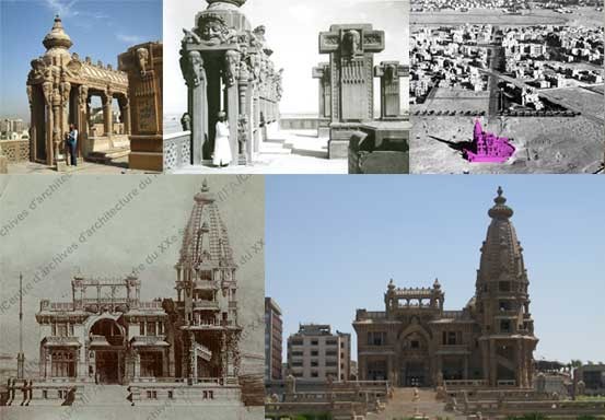 Fotocollage vom Baron Palace