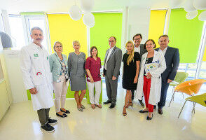 Besuch von Bundesminister Rauch am Uniklinikum