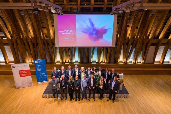 Speakers, panalists and hosts of the anniversary event