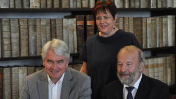 Ceremony in the Bibliotheksaula