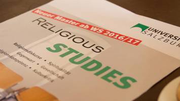 Curriculum f�r den Masterstudiengang Religious Studies vom Senat beschlossen