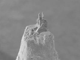 Das Schloss auf der Bleistiftspitze