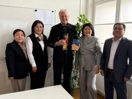 Delegation aus Kirgisistan besucht Montanuniversit�t Leoben