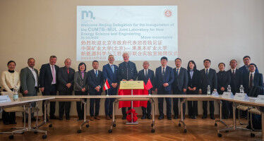 Delegation from Beijing visits TU Leoben