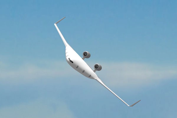 Das Flugzeug der Zukunft