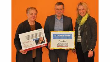 Die Universit�tsbibliothek Salzburg unterst�tzt ArMut teilen