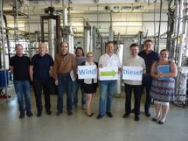 Diesel aus Wind erzeugen