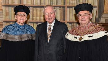 Ein Ehrendoktorat für Walther Ludwig