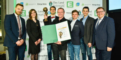 Energy Globe STYRIA AWARD 2017 f�r Wasserstoff aus Windstrom