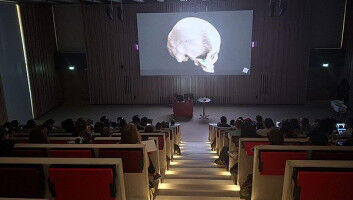 Erste Lehrveranstaltung auf der medWALL