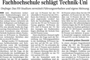 FH schlägt TU?