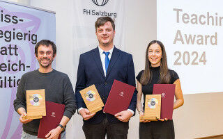FH Teaching Award 2024: Gewinner*innen gek�rt