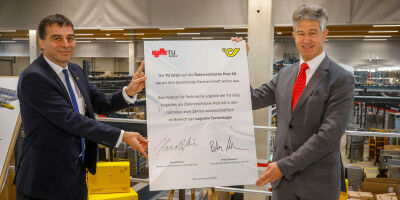 Forschung zur Logistik der Zukunft: TU Graz und �sterreichische Post intensivieren Partnerschaft