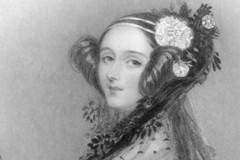 Ada Lovelace, eine britische Mathematikerin, die als erste Programmiererin der W