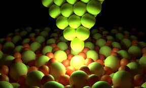 By combining atomic force microscopy with laser excitation, photocharges can be