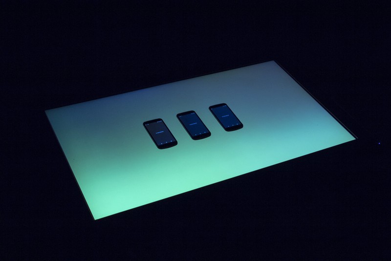 Beim Konzert kommt auch eine eigens entwickelte Smartphone-App zum Einsatz, mit 