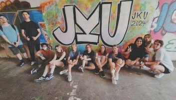 Graffiti-Workshop f�r JKU Lehrlinge