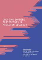 Grenzen überschreiten - Perspektiven der Migrationsforschung