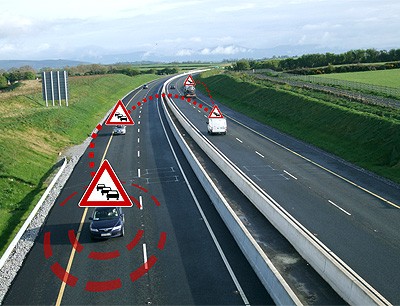 Wireless communication between vehicles will help in making road traffic safer a