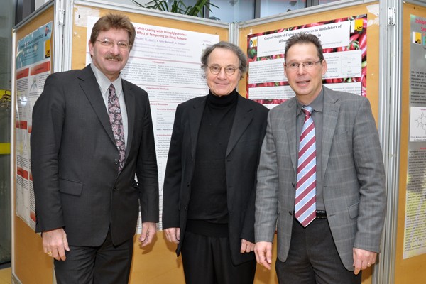 Unterst�tzen NachwuchswissenschafterInnen: Vizerektor Peter Scherrer, Gastvortra