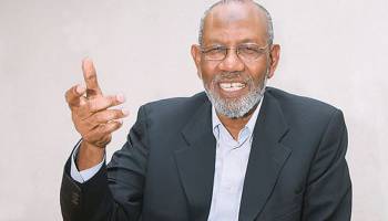 Kenianischer Schriftsteller Abdilatif Abdalla an der Universit�t Wien