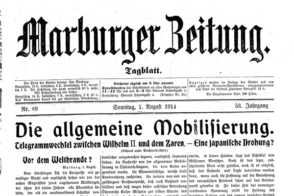 Der erste Weltkrieg war auch der erste Pressekrieg: Die Rolle �sterreichischer r