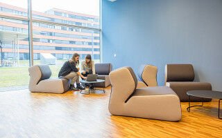 Lern- und Aufenthaltsbereiche: Neue 'Student Spaces' am Campus Urstein
