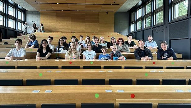 Vorbereitung zur Mathe-Olympiade; Credit: JKU