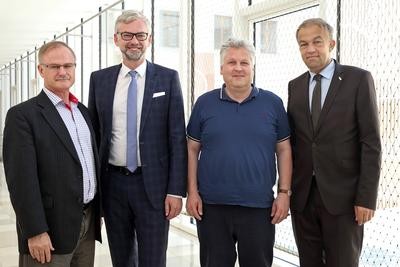 Innovations-Experte Burton Lee von der Stanford University, Michael Strugl, Sepp