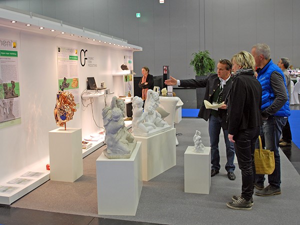 Gipsguss und moderne 3D-Kopie einer weltber�hmten Sartyr-Gruppe: Arch�ologInnen 