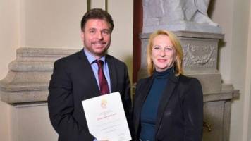 Political Scientist, Reinhard Heinisch, Received a Lifetime Achievement Award