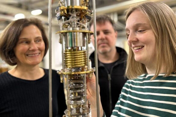 Silke Bühler-Paschen (left), Diego Zocco and Diana Kirschbaum