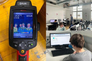 Roboter, e-Scooter und eine Schnitzeljagd