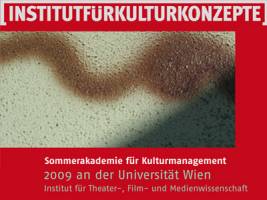 SOMMERAKADEMIE für KULTURMANAGEMENT 09