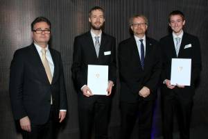 Staatspreise für die besten Diplom- und Masterabschlüsse gehen an zwei TU Wien Absolventen