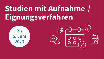 Studienwahl an Uni Wien bis 5.6.2023