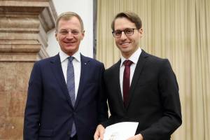 Talentf�rderpreis f�r Florian Gl�cklhofer